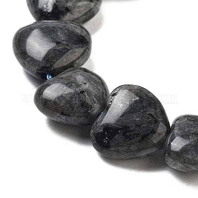 Натуральные нити бус из ларвикита G-B022-28C-1