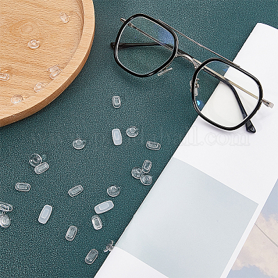 24 комплект 3-х стильных силиконовых носоупоров для очков FIND-GF0004-33-1