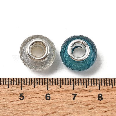 Бусины из смолы европейского стиля RESI-C063-01H-1