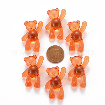 Прозрачные акриловые бусины&nbsp;MACR-S373-01B-921-1