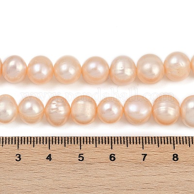 Нити из натурального культивированного пресноводного жемчуга PEAR-I007-07Z-05B-1