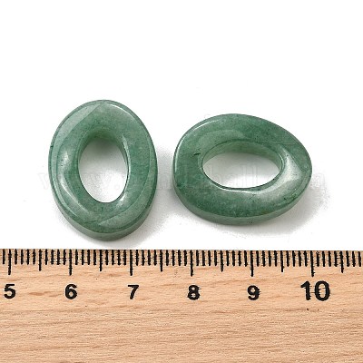 Естественный зеленый авантюрин подвески G-Z082-01C-1