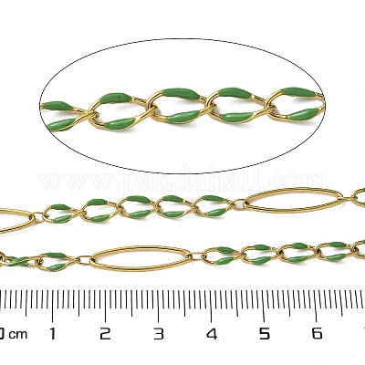 Цепи из нержавеющей стали 304 с эмалированными звеньями CHS-U003-01G-15-1