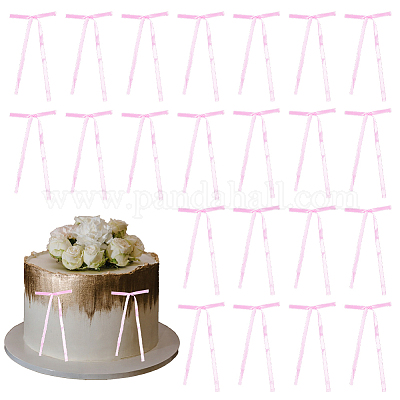 50 шт. полиэстеровый бант для украшения вечеринки&nbsp;DIY-GF0011-78A-1