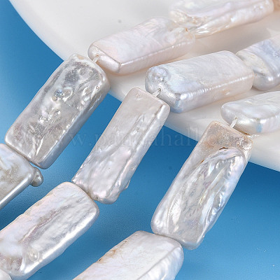 Природные Кеши жемчуг пряди PEAR-S020-D03-1