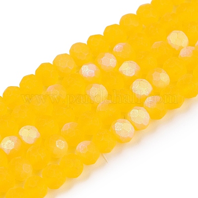 Прозрачные стеклянные бусины&nbsp;LS-EGLA-A044-T4mm-MB05-1