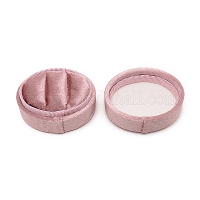 Бархат кольца коробки VBOX-WH0009-02A-1