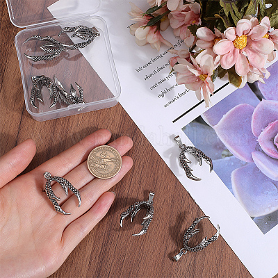 10 шт. литые колпачки для бусин FIND-SP0001-70-1