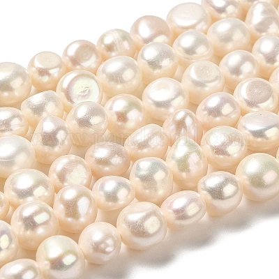 Нити из натурального культивированного пресноводного жемчуга PEAR-E017-21-1