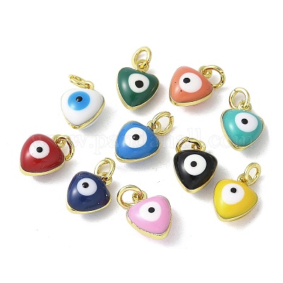 Латунь эмаль подвески KK-S518-03K-G-1