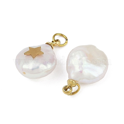 Натуральные кеши жемчужные подвески STAS-Z136-01G-03-1