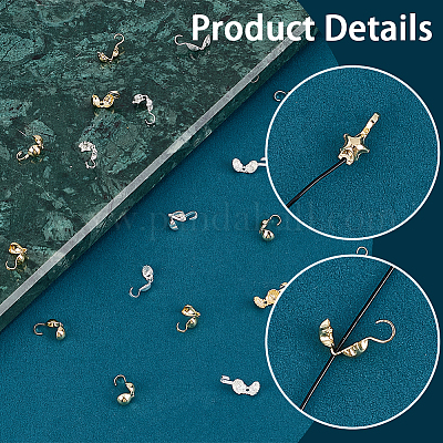 200 шт. 10 стиля латунных бусин FIND-PH0020-84-1