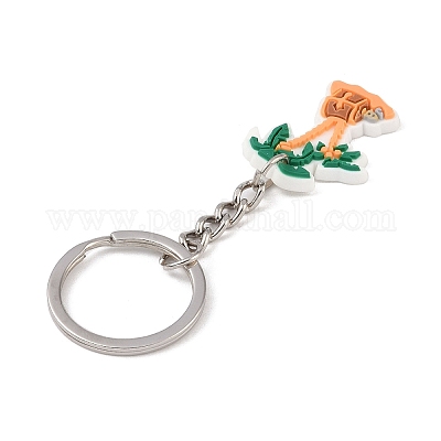 Брелок-кулон из мультяшного ПВХ KEYC-U001-01A-1