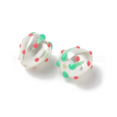 Запекаемые стеклянные бусины LAMP-Z014-02E-1