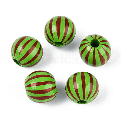 Рождественские бусины из дерева схима WOOD-T032-35B-1