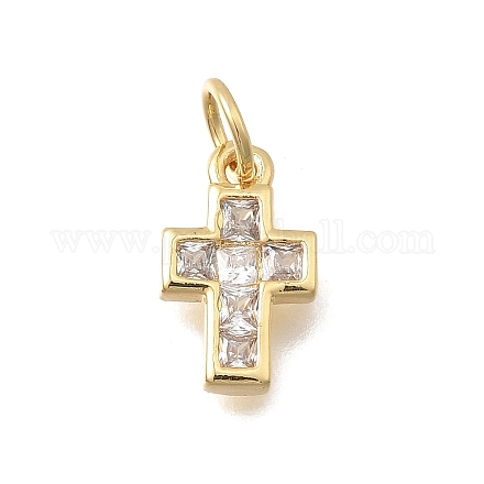 Латунные микро проложить кубического циркония подвески KK-D431-069G-1