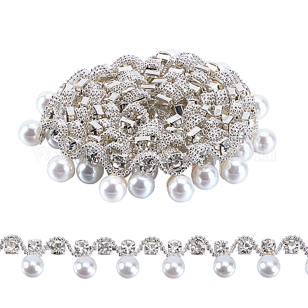 1 ярд латунных и стеклянных стразов и пластиковых чашек FIND-GA0001-82-1