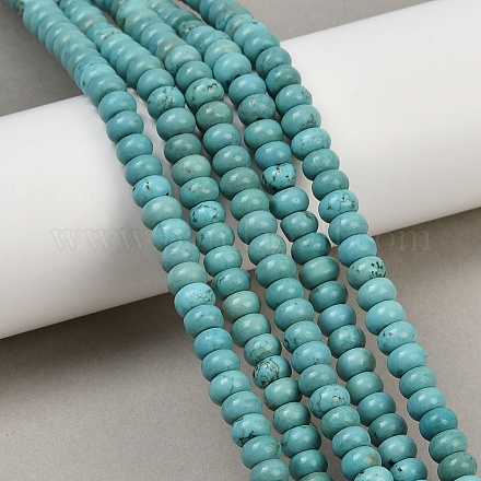 Природные Говлит бисер нитей G-R403-4x6-27-1