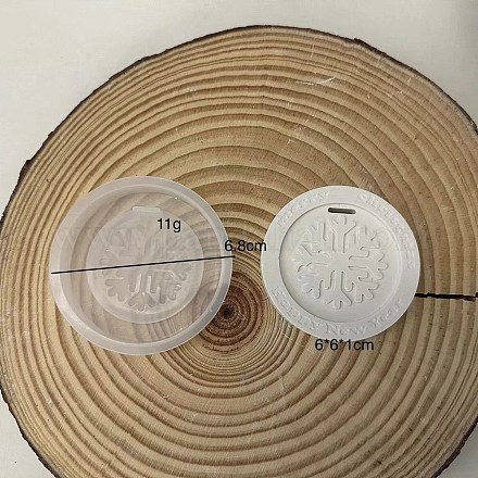 Силиконовые Молды для подвески на рождественскую тему своими руками DIY-Q138-02C-1