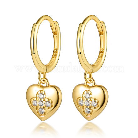 S925 серьги в форме сердца из стерлингового серебра RW7199-3-1