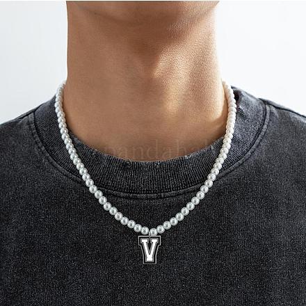 ПВХ кулон с инициалом FS-WGA2226-07-1