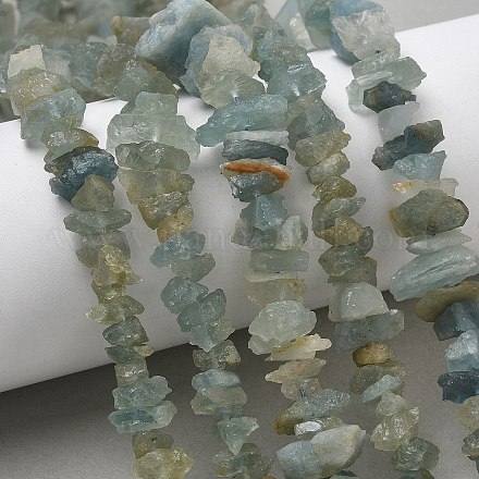 Природные Аквамарин бисер нитей G-L650-A01-01-1