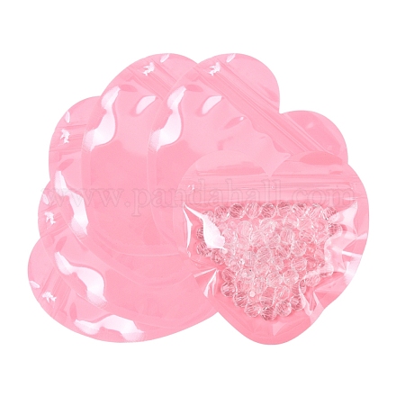 50 шт. OPP упаковочные пакеты с застежкой-молнией ABAG-YW0001-13A-1