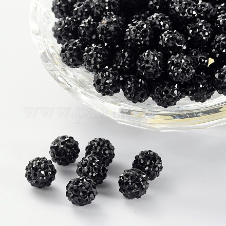 Бусины со стразами&nbsp;X-RB-H258-HD8mm-280-1