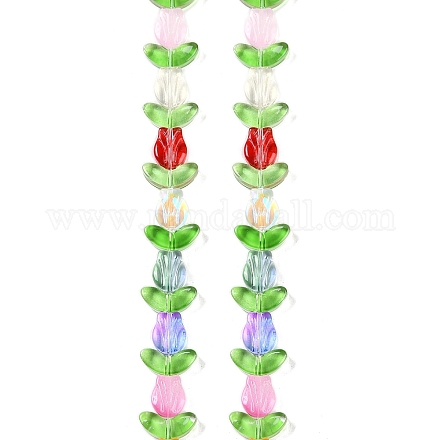 Прозрачные стеклянные бусины GLAA-K070-02A-1