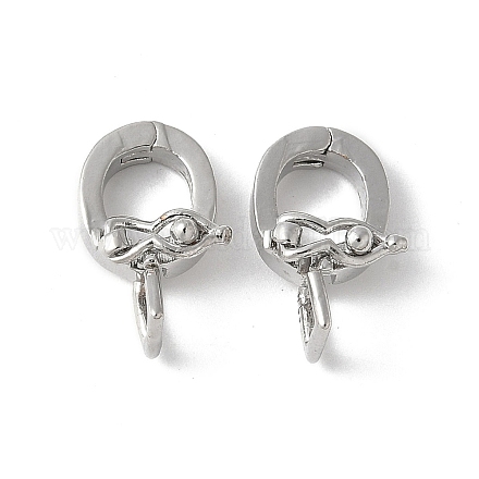 Латунные микропроволочные кубические циркониевые подвески KK-D324-08P-1