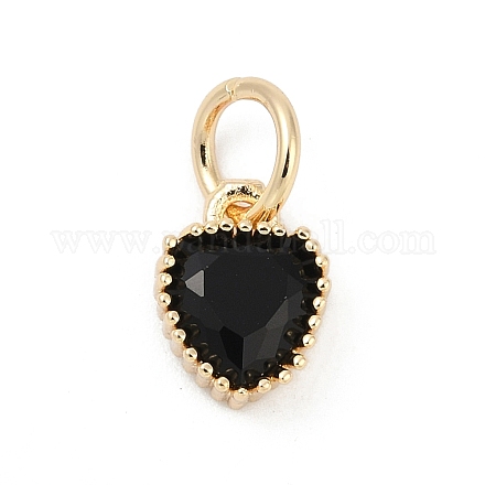 Латунные микро проложить кубического циркония подвески KK-H204-01KCG-04-1