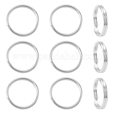 925 серебряное разделенное кольцо для прыжков STER-TA0001-48A-1