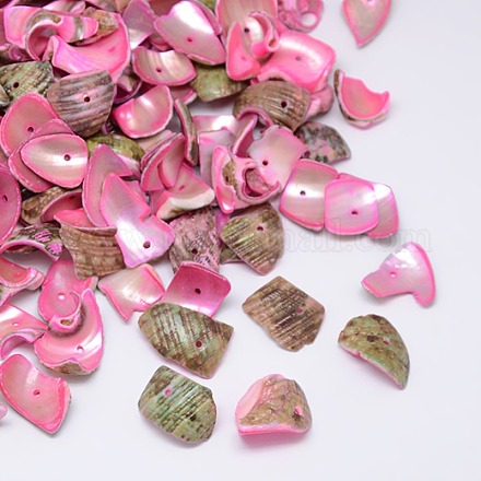 Крашеные натуральные спиральные чипсы SHEL-A003-B05-1