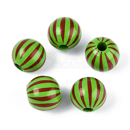 Рождественские бусины из дерева схима WOOD-T032-35B-1