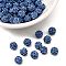 Polymer Clay Rhinestone Beads, Pave Disco Ball Beads, Grade A, Light Sapphire, PP9(1.5.~1.6mm), 6mm, Hole: 1.2mm