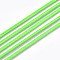 Waxed Polyester Cords, for Jewelry Making, Light Green, 1.5mm, about 10m/roll