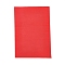 EVA Sheet Foam Paper, with Adhesive Back, Rectangle, Red, 30x21x0.1cm