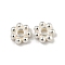 925 Sterling Silver Beads, Granulated Beads, Silver Color Plated, Silver, 4x1mm, Hole: 1mm, about 111pcs/10g