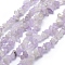 Natural Lavender Amethyst Beads Strands, Chip, 5~8mm, Hole: 1mm, about 80~81cm