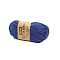Acrylic Fiber Metallic Yarn, for Weaving, Knitting & Crochet, Royal Blue, 1mm, about 131.23 Yards(120m)/Skein