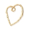 Alloy Pendants, Heart, Long-Lasting Plated, Lead Free & Nickel Free & Cadmium Free, Matte Gold Color, 63x46.5x4mm, Hole: 6x8mm