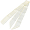Skinny Polyester Hair Bands, Fashionable Neckerchief, for Women, Girls, Beige, 1960x53x0.6mm