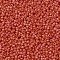 TOHO Round Seed Beads, Japanese Seed Beads, (410F) Orange Opaque Rainbow Matte, 11/0, 2.2mm, Hole: 0.8mm, about 5555pcs/50g