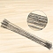 Scroll Jig Saw Blades Spiral Teeth, Wood Saw Blades Carbon Steel Wire Metal Cutting Hand Craft Tools For Carving, Stainless Steel Color, 30x0.11cm