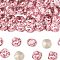 Preciosa® MAXIMA Crystal Fancy Stones, Czech Crystal, 435 36 132 Cushion Square, Dura Foiling, 70020 Light Rose, 10x10mm