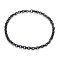 304 Stainless Steel Cable Chain Necklaces, with Toggle Clasps, Gunmetal, 23.62 inch(60cm), 8.5~9.5mm