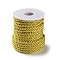 Nylon Twisted Round Cord, for Bag Strap Making, Dark Khaki, 5~5.5mm, about 10.94 Yards(10m)/Roll