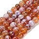Окрашенные естественный агат бисер пряди G-G203-10K-12mm-2