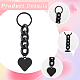 Брелки из сплава&nbsp;KEYC-WH20005-008-6