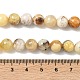 Природные желтые опал бусины пряди&nbsp;G-I213-18-8mm-2